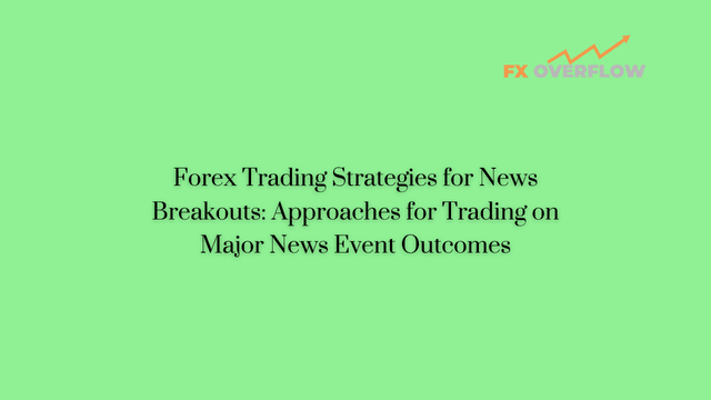 Forex Trading Strategies for News Breakouts: Approaches for Trading on Major News Event Outcomes