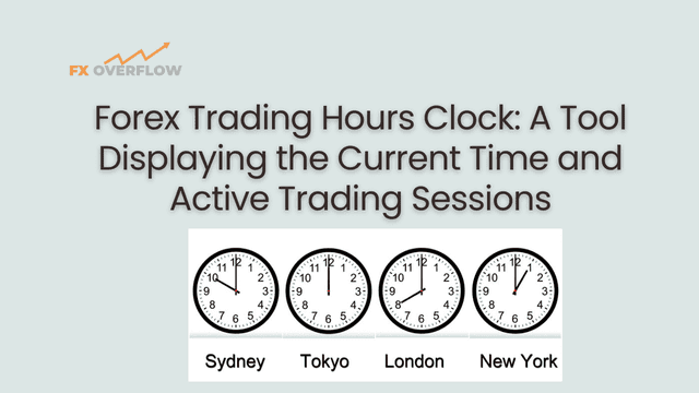 Forex Trading Hours Clock: A Tool Displaying the Current Time and Active Trading Sessions