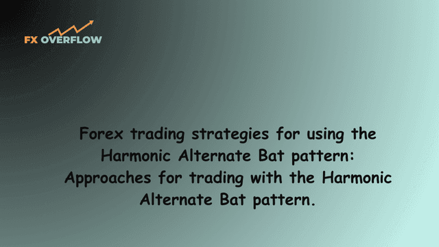 Forex trading strategies for using the Harmonic Alternate Bat pattern: Approaches for trading with the Harmonic Alternate Bat pattern.