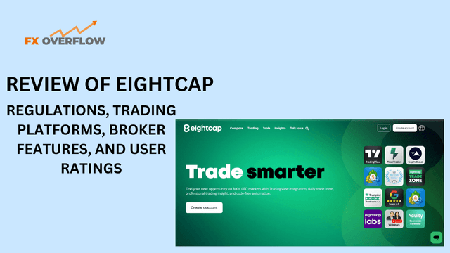 Review of Eightcap: Regulations, Trading Platforms, Broker Features, and User Ratings
