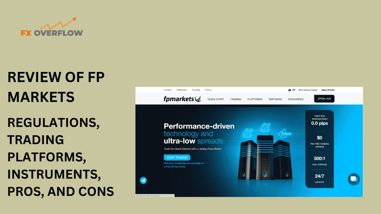 Review of FP Markets: Regulations, Trading Platforms, Instruments, Pros, and Cons