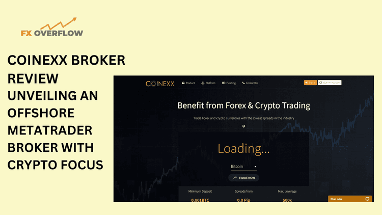 Coinexx Broker Review: Unveiling an Offshore MetaTrader Broker with Crypto Focus