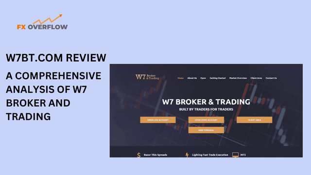 W7BT.com Review: A Comprehensive Analysis of W7 Broker and Trading