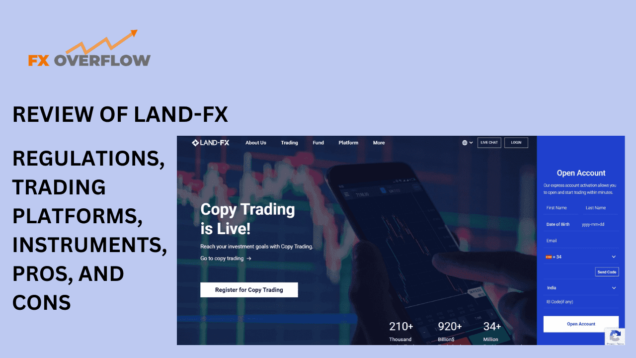 Land FX Review: Regulations, Platforms, Trading Instruments - Pros and Cons Unveiled
