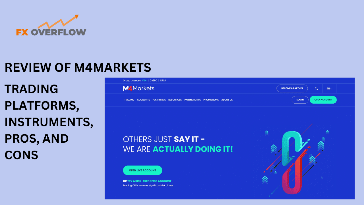 M4Markets Review: Regulations, Trading Platforms, Trading Instruments, Pros, and Cons