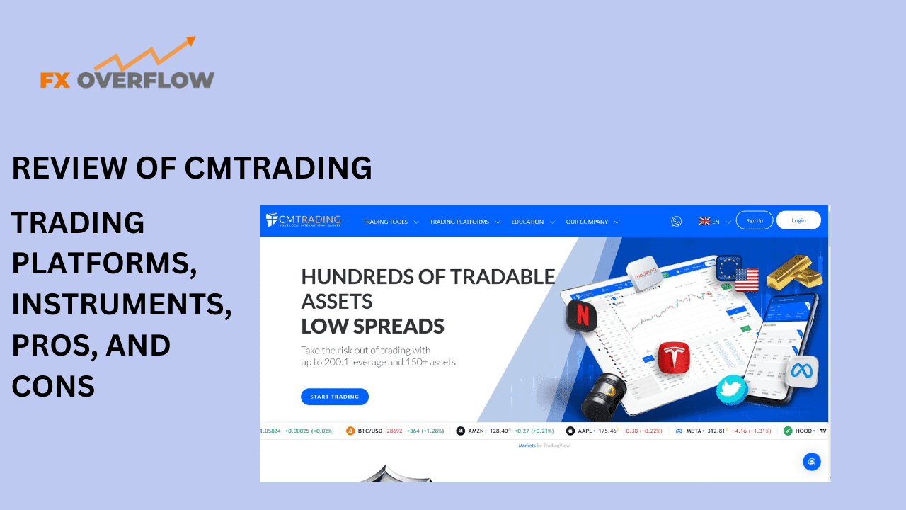 CMTrading Review 2023: Pros, Cons, and More
