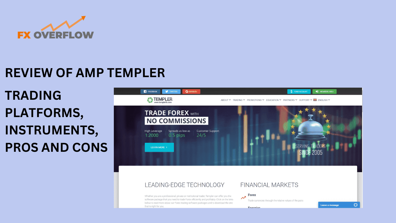 TemplerFx Review 2023: Trading Platforms, Instrument Variety Pros and Cons
