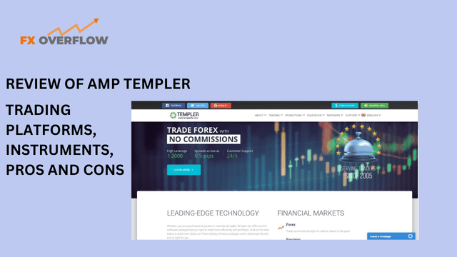 TemplerFx Review 2023: Trading Platforms, Instrument Variety Pros and Cons