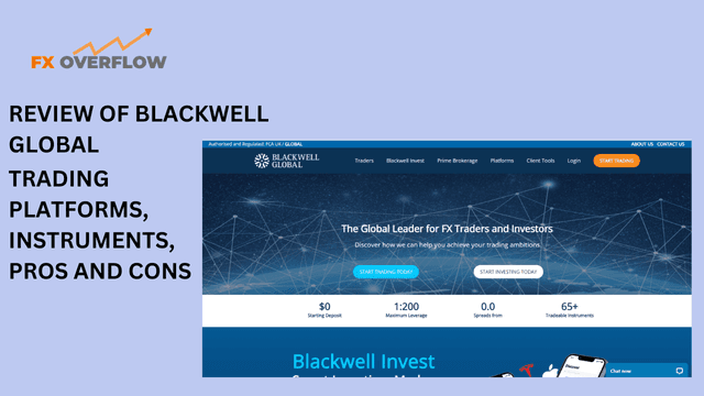 Blackwell Global review 2023: Trading Platforms, Instrument Variety Pros and Cons