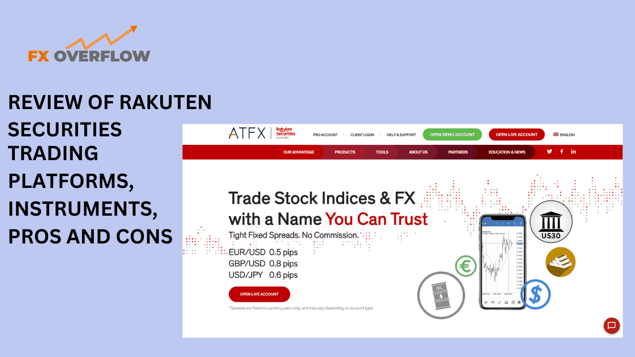 Rakuten Securities review: Regulation, Trading Platform, Trading Instruments, Pros and Cons