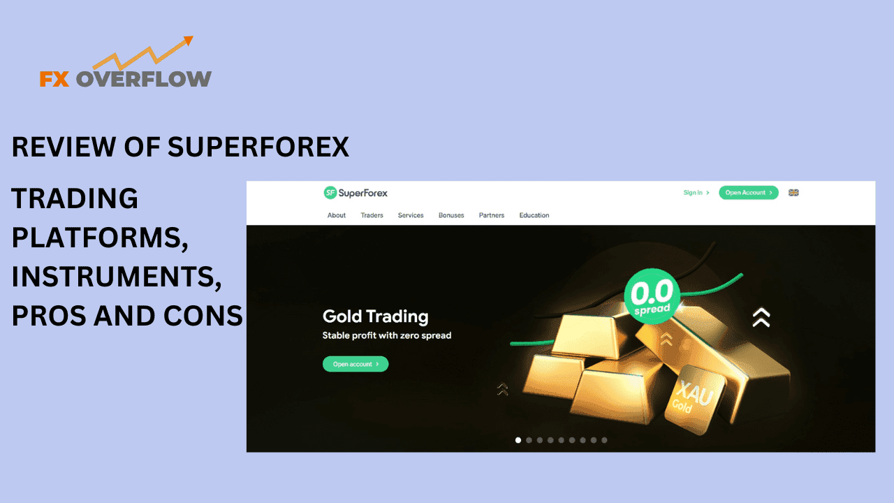 SuperForex Review 2023: Trading Platform Insights, Account Types & More