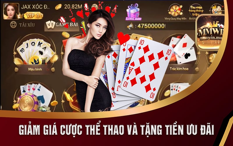 MMWin Giảm Giá Tặng Tiền Ưu Đãi Top 1 Thị Trường Cá Cược 5 Giảm Giá Cược Thể Thao và Tặng Tiền Ưu Đãi