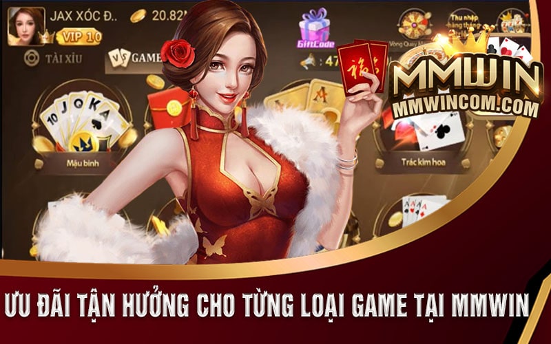 Nhập Code【MMWin88】Tại MMWin Nhận Ngay 88K 6 Ưu Đãi Tận Hưởng Cho Từng Loại Game Tại MMWIN