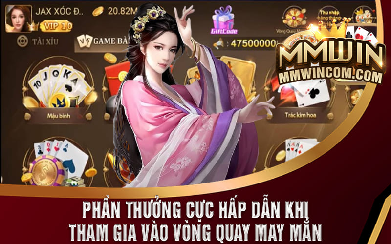 Sự Kiện Vòng Quay May Mắn MMWin 2024 Cho Hội Viên Mới 5 Phần thưởng cực hấp dẫn khi tham gia vào Vòng quay may mắn